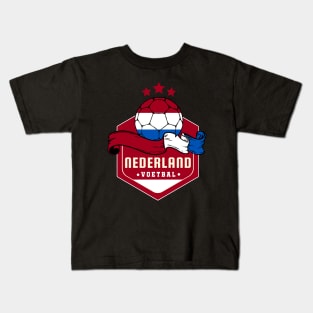 Netherlands Football Logo Kids T-Shirt